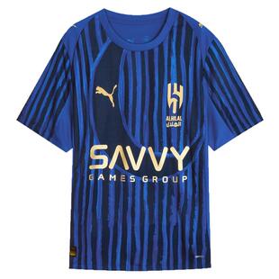 天朗足球彪马利雅得新月KIDSUPER联名世俱杯短袖足球服球衣781074