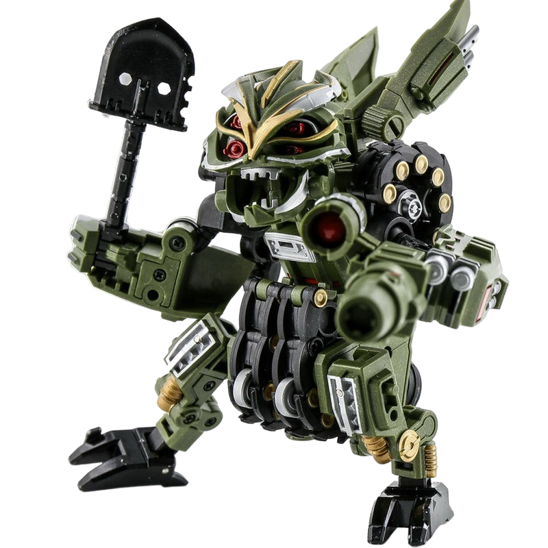 变形玩具 TF梦工厂 SPT01-Steel Bug 钢铁害虫小队 钢铁臭虫 盒装