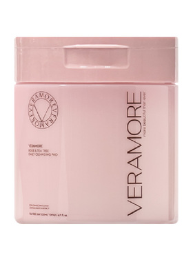 韩国VERAMORE玫瑰花茶树卸妆棉片