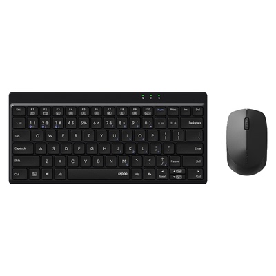 雷柏8000GT无线键盘鼠标套装静音办公笔记本电脑商务专用键鼠套装