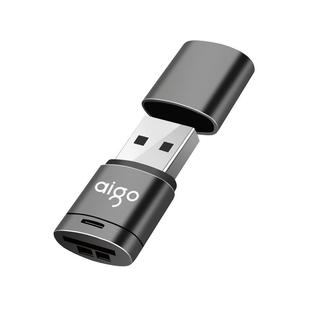 爱国者迷你读卡器TF卡专用USB2.0高速适用于手机/电脑/相机/行车记录仪Micro SD内存卡支持车载/无人机/音箱