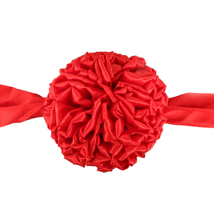 大红花球 汽车新车交车大红花 颁奖表彰剪彩花球开业庆典大红花球