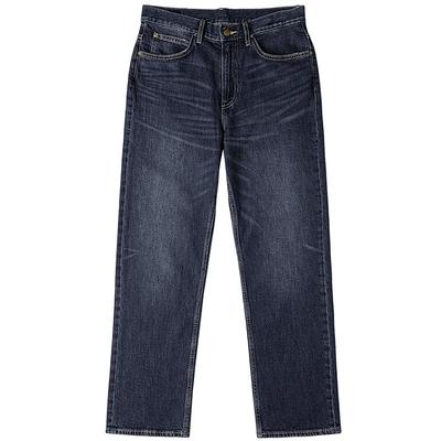 【张凌赫代言】Lee商场同款25秋冬新品753舒适直筒深蓝色男牛仔裤