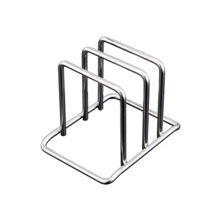 菜板架锅盖托架刀板放置架放锅盖切菜板砧板架厨房加粗不锈钢