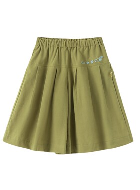 爬爬夏季儿童宽松A字七分裤好看