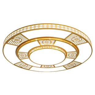 2025新款大尺寸吊顶灯客厅灯大灯圆形简约现代大厅主灯led吸顶灯