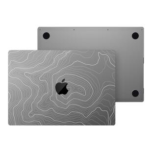 SkinAT适用于苹果笔记本正面底面保护膜 MacBook Pro 14 M5透明套装贴膜 Mac Air13/15外壳保护贴 3M不留胶