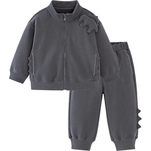 【商场同款】迷你巴拉巴拉男童女童长袖套装2025宝宝时尚卫衣秋季