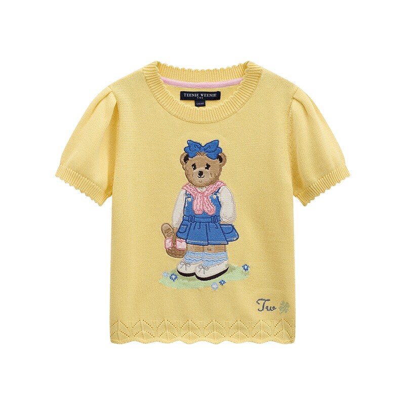 TeenieWeenieKids套头短袖毛衣