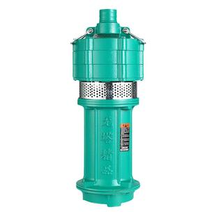 多级潜水泵220V家用高扬程小老鼠深井泵农用灌溉大流量高压抽水泵