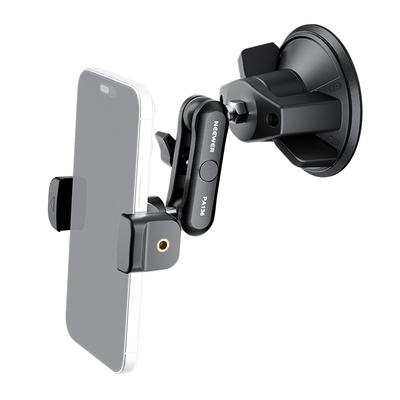 纽尔车载手机吸盘支架延长杆