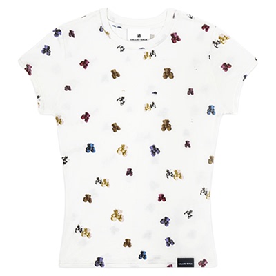 CalledBack饭团熊短袖T恤女