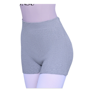 梵舒舞蹈裤高腰短裤毛线裤针织春夏保暖芭蕾练功裤成人儿童三分裤