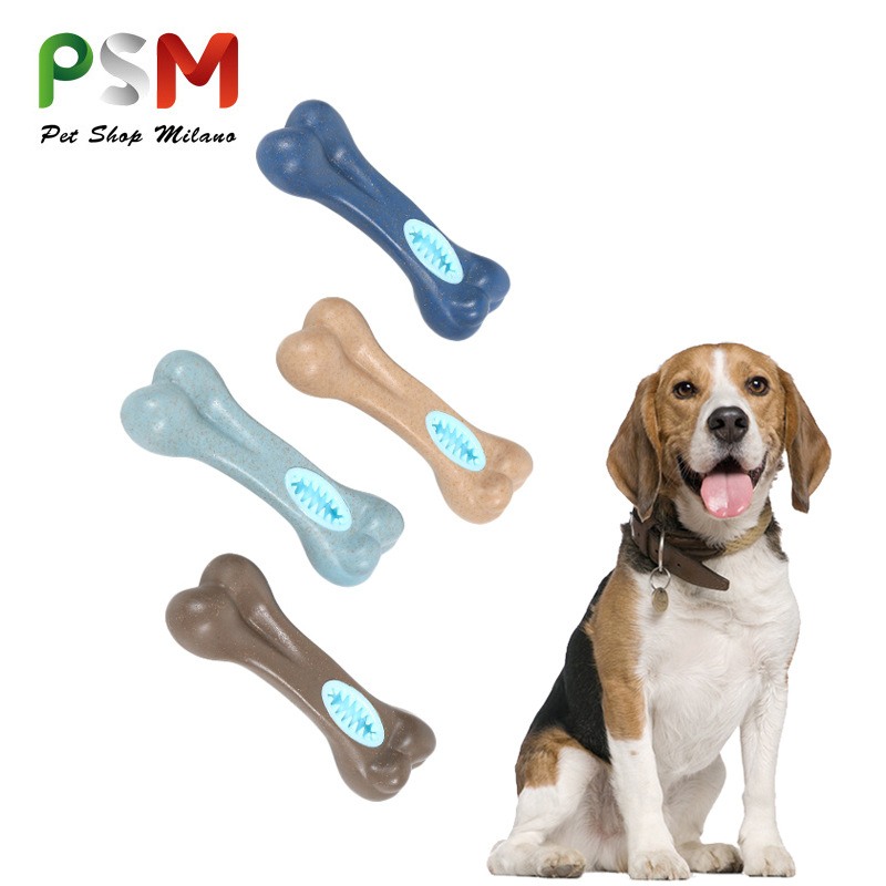 新品 宠物玩具狗狗磨牙玩具漏食仿真骨头耐咬互动训练洁齿用品