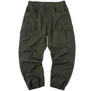 骆驼男装卫裤男款新款宽松透气长裤户外工装束脚裤运动休闲裤男士