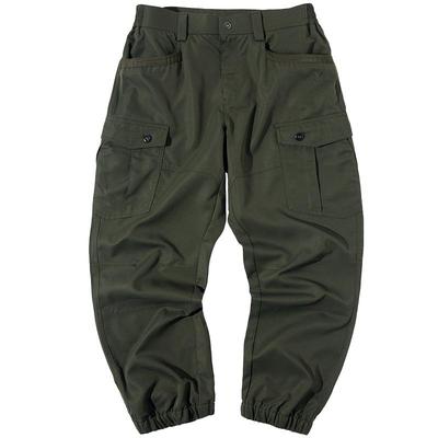 骆驼男装卫裤男款新款宽松透气长裤户外工装束脚裤运动休闲裤男士