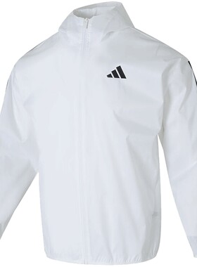 adidas阿迪达斯男子M 3S WB Ripstop运动健身夹克外套JF3682