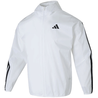 adidas阿迪达斯男子M 3S WB Ripstop运动健身夹克外套JF3682