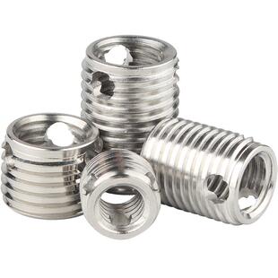 307/308型不锈钢自攻螺套/三孔型牙套螺纹保护套M3M4M5M6M8M10M12