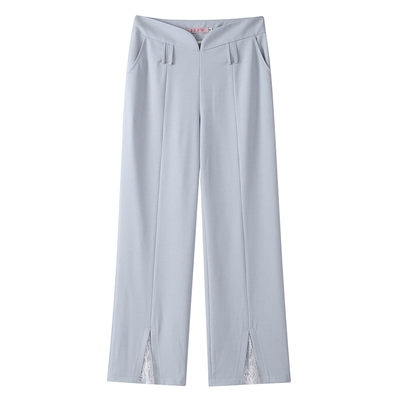 中腰法式elfu2023春装休闲裤