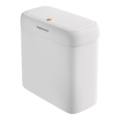 佳帮手卫生间垃圾桶家用厕所大容量带盖2025新款夹缝厨房卧室纸篓