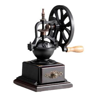 手磨咖啡机复古家用手动咖啡豆研磨机咖啡磨粉机手摇磨豆机礼物