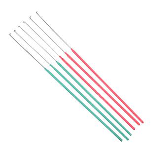 专业采耳工具海底捞细丝弹丝软扒细软高弹性耳勺软耳圈软爬探丝勺