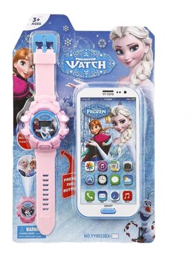 冰雪奇缘儿童玩具手表可投影