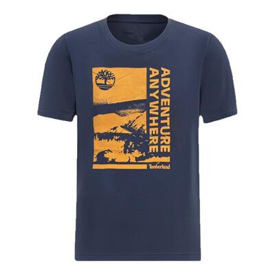 添柏岚夏季男士休闲短袖圆领T恤