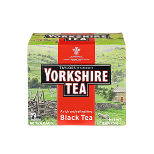 英国茶泰勒Taylors茶Yorkshire tea约克夏茶特浓红茶饼干味红茶包