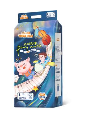 三只小猪男女宝吸尿弱酸尿裤