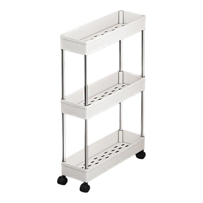 夹缝置物架客厅多层落地小推车