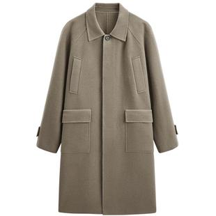 GXG男装 多色简约保暖长款大衣23年冬季品