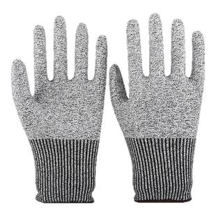 加长防割手套雕刻打磨9级户外五指防刺防滑凯夫拉纤维轻薄套袖