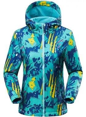 加绒保暖防风防水登山服