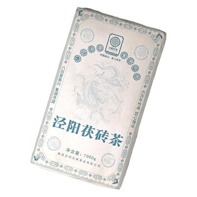 泾阳元顺瑞龙1000g金花黑茶泾渭