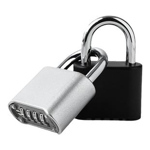 密码锁挂锁家用大门户外防水密码挂锁u型锁头仓库庭院小型不锈钢
