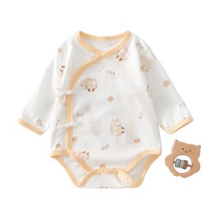 婴幼儿夏季衣服新生儿宝宝纯棉包屁衣打底内衣59码爬服睡衣夏装男