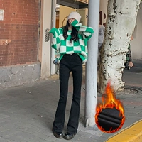 Черные флисовые штаны