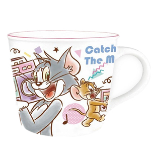 现货TOM AND JERRY日本正版猫和老鼠陶瓷水杯子潮男女奶茶马克杯