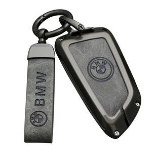 专用宝马3系钥匙套5系刀锋X3牛皮X5男X1女X2壳i3三系五系高端扣包