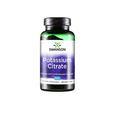 swanson柠檬酸钾去消补钾水肿