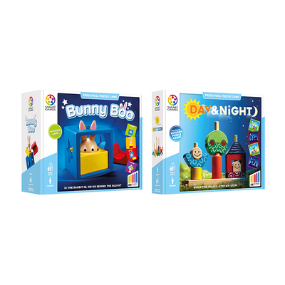 【弯弯推荐】SmartGames早教尊享套装2-3岁蒙氏早教积木年货预售