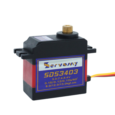 SDS3403空心金属数字中型舵机