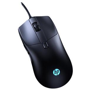 hp/惠普游戏鼠标有线6键静音宏电竞吃鸡专用台式电脑笔记本CF