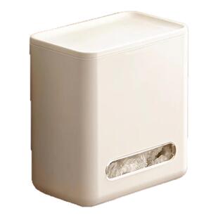 免打孔厨房保鲜膜套收纳盒一次性过滤网壁挂冰箱抽取式盒子粘胶