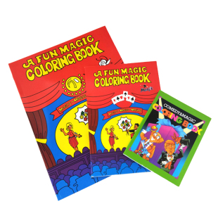 包邮彩色卡通书动画魔法书会变色的魔术书儿童舞台表演魔术卡通书