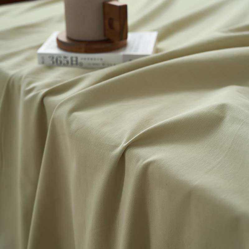 100支全棉纯色磨毛单品A类长绒棉床单100纯棉全棉床上单双人学生