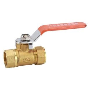 1216铝塑管球阀4分卡套式阀6分燃气地暖开关1620太阳能热水器阀门