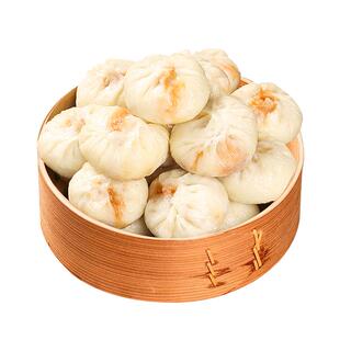 华田禾邦小笼包嵊州老面鲜猪肉儿童早餐手工鲜肉小包子速冻半成品